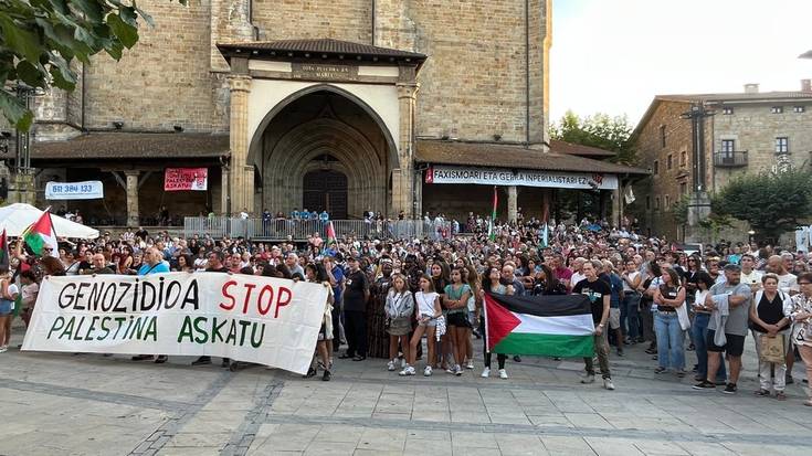 [ARGAZKI GALERIA] Palestinaren aldeko oihu kolektibo berri bat