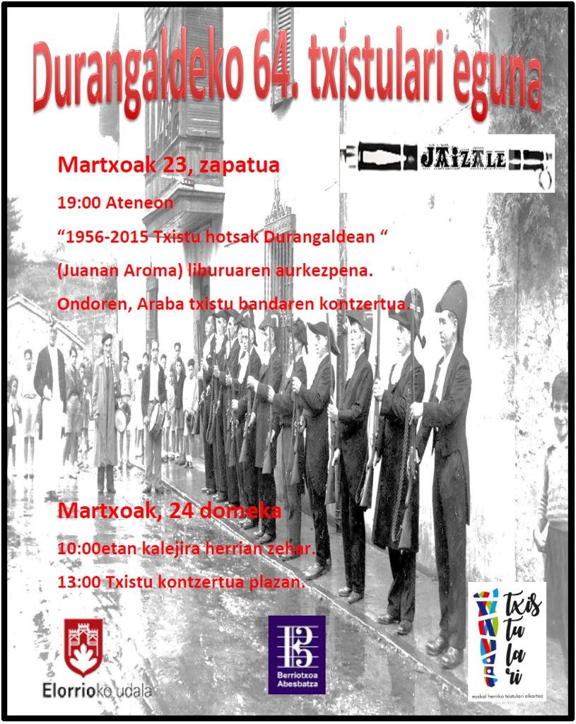 DURANGALDEKO 64. TXISTULARI EGUNA
