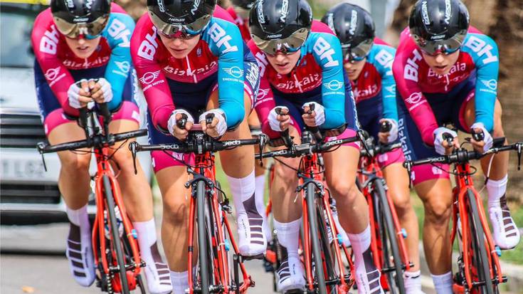 Bizkaia-Durango taldeak aurpegia eman du Giro Arrosan eta gustura bueltatu dira egindako lanagaz
