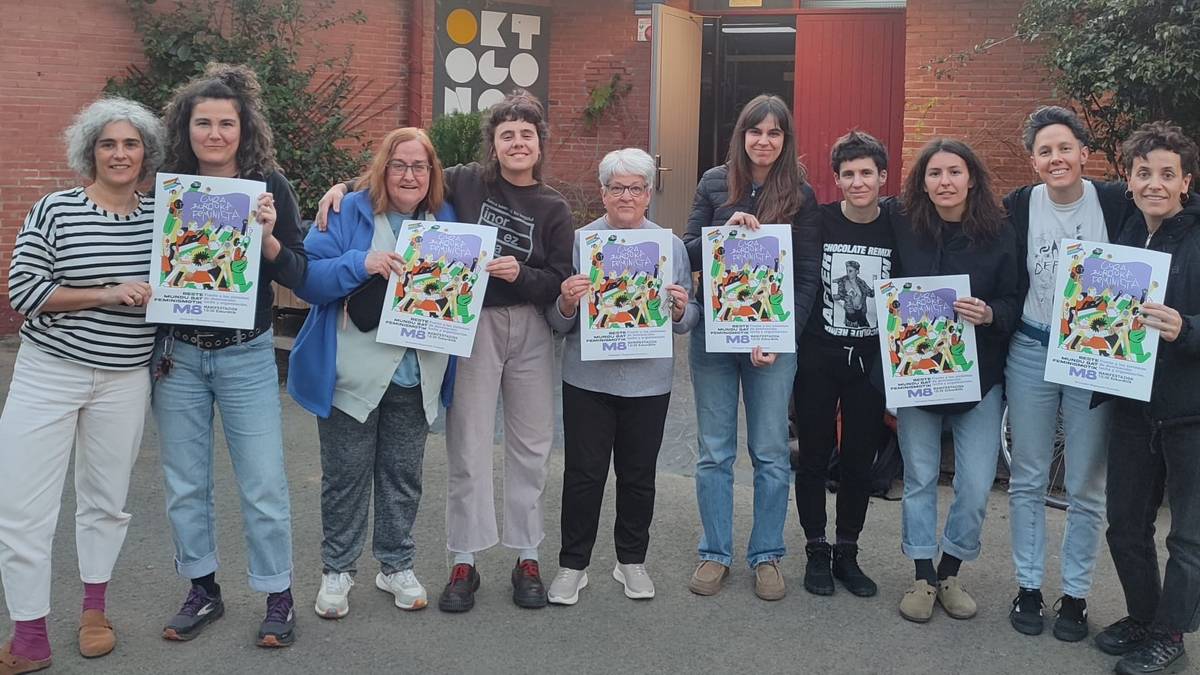 Martxoaren 8ko aldarriak kalera aterako dituzte domekan, Durangoko manifestazioan