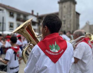 Otxandioko kale eta bazterretan jai giroa lehertuko da gaur