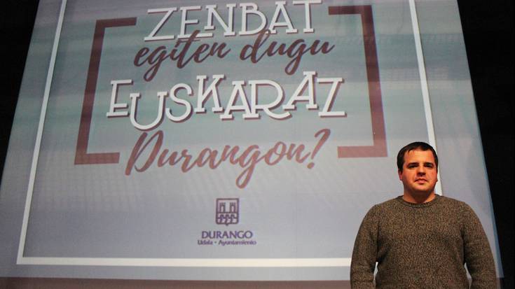 “25.000 biztanletik gorako herrietan, Durango da  kaleko erabilera %20 baino altuagoa duen bakarra”