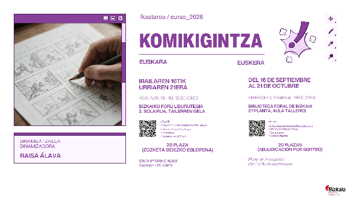 Ikastaroa: Komikigintza