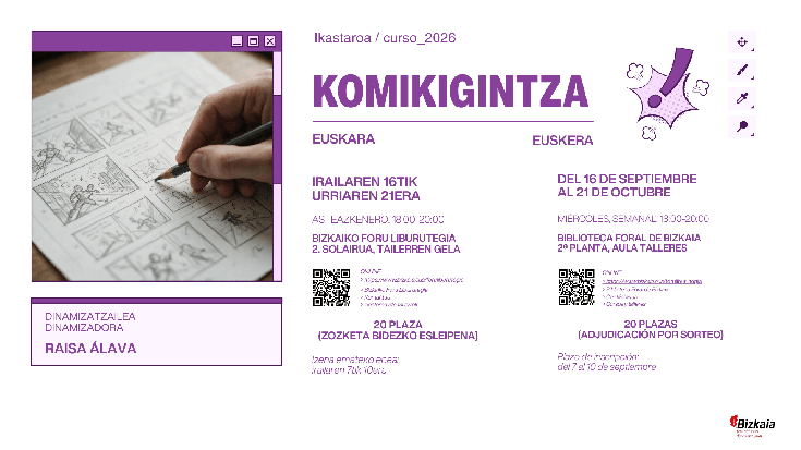 Ikastaroa: Komikigintza
