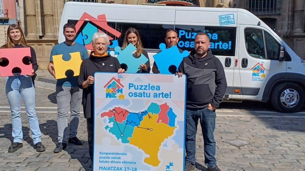 'Puzzlea osatu arte!' egitasmoaren piezetako bat Durangora ailegatuko da zapatuan