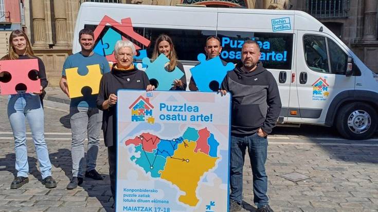'Puzzlea osatu arte!' egitasmoaren piezetako bat Durangora ailegatuko da zapatuan