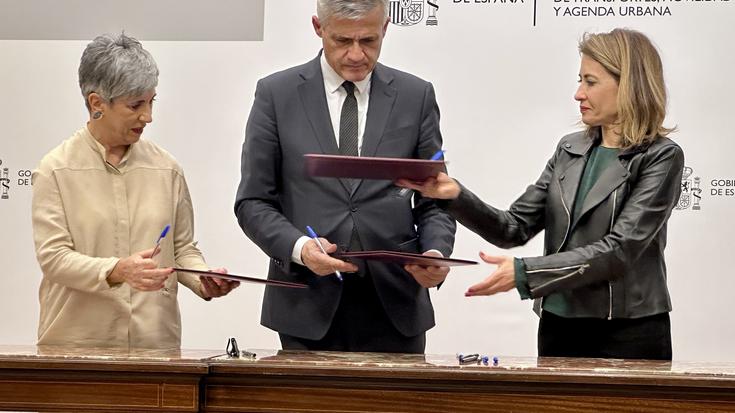 Durangoko Udalak eta Espainiako gobernuak 3,6 milioi euroko diru laguntza sinatu dute Aramotz berritzeko