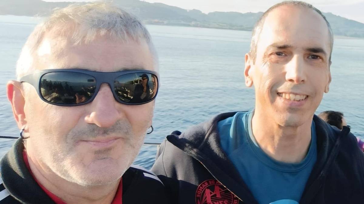 Aitor Iturriagak eta Bittor Zabalak Batalla de Rande zeharkaldia osatu dute igerian