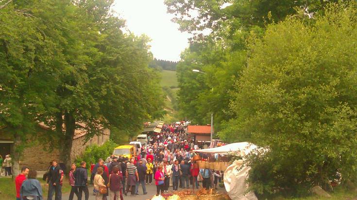 Giro aparta, Urkiolako San Antonio egunean