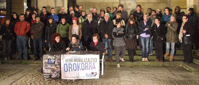 Herri Bilguneak Bilboko manifestaziora joateko deia egin du