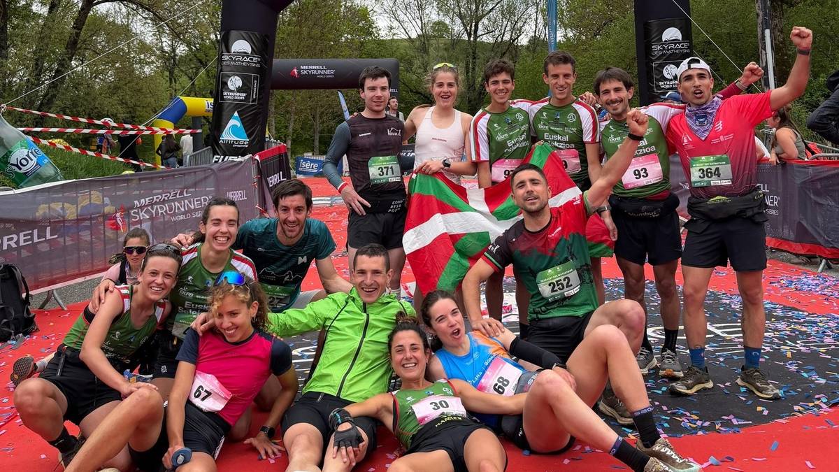 Leire Uribek eta Ibai Cebrianek marka bikainak lortu dituzte Alpeetako Skyrunner World Series proban