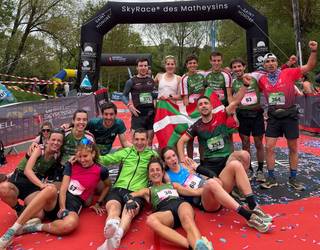 Leire Uribek eta Ibai Cebrianek marka bikainak lortu dituzte Alpeetako Skyrunner World Series proban