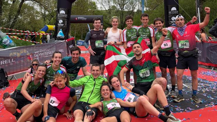 Leire Uribek eta Ibai Cebrianek marka bikainak lortu dituzte Alpeetako Skyrunner World Series proban