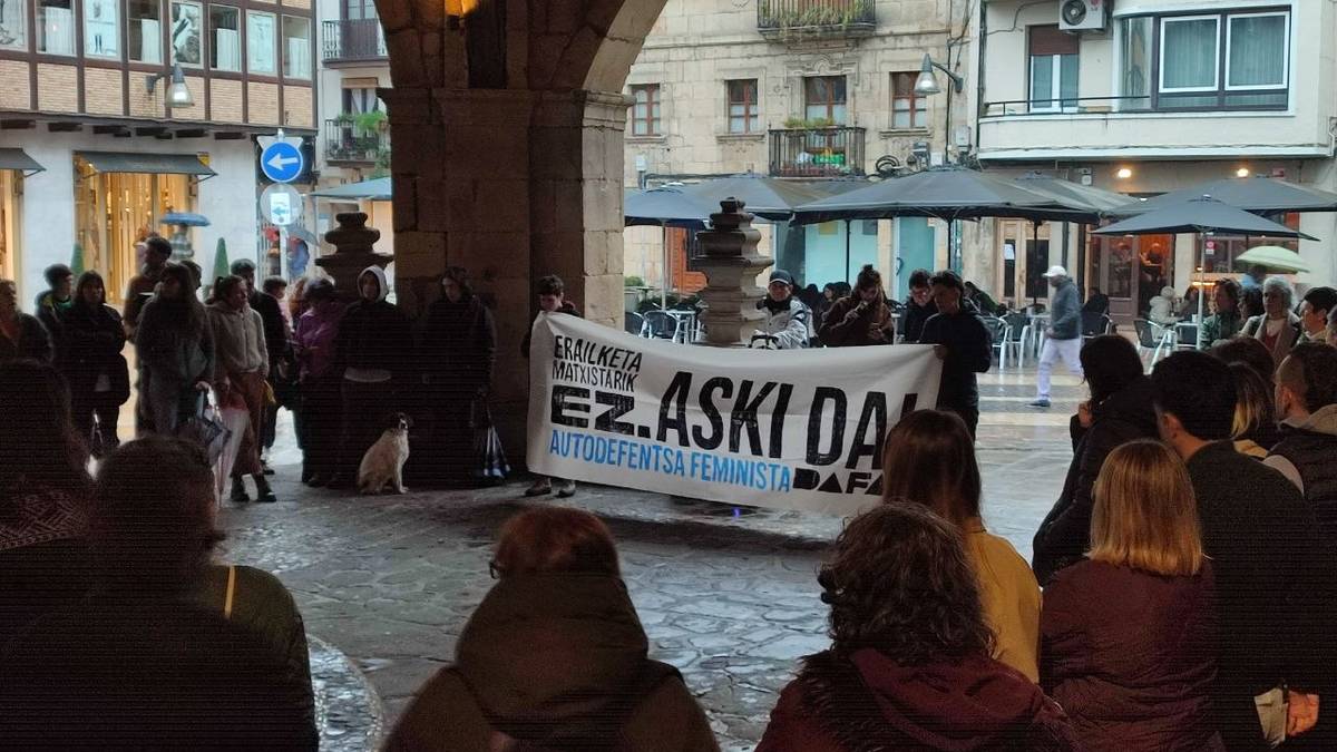 Indarkeria matxistak Iruñeko emakume bat hil duela salatu du DAFAk