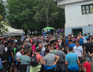 [EGITARAUA] Pantxo Balbuena eta aizkolarien erakustaldia, Zornotzako Belatxiketa auzoan
