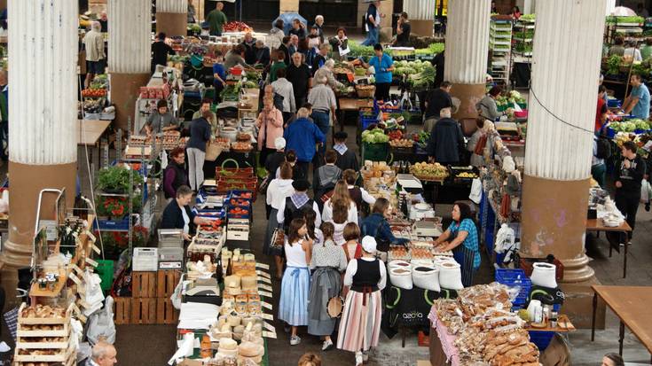 Garaiko Nagusien Elkarteagaz Ordiziako merkatura irteera