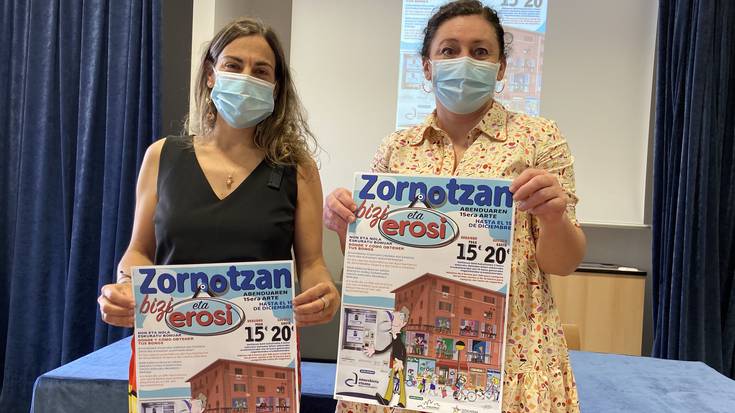 32.000 Amorebono astelehenetik aurrera eskuragarri, Zornotzako komertzioak bultzatzeko