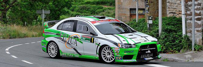 Xabier Lujua nagusitu zen Bizkaiko Begiratokia rallyan