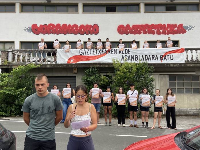 Durangoko gaztetxeak manifestazioa egingo du zapatuan