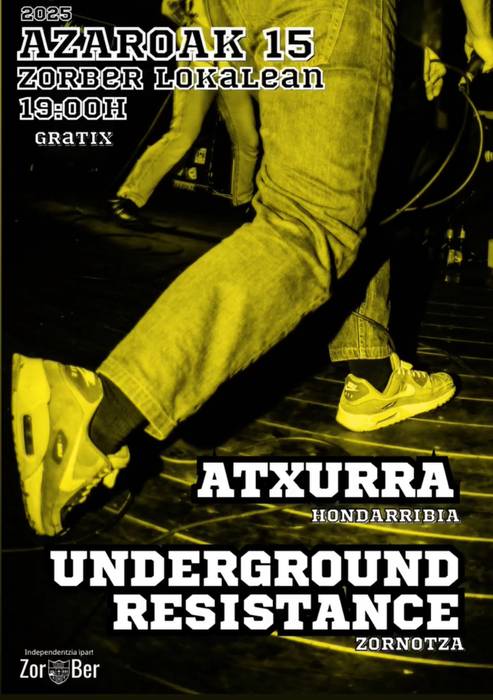 Atxurra + Underground Resistance