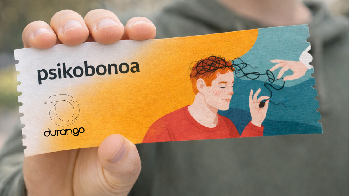 Durangoko gazteek eskuragarri dituzte psikologoarenera joateko bonuak