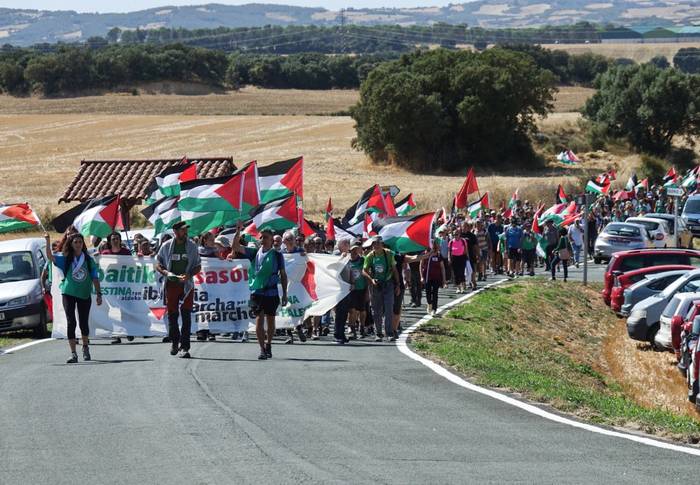 Durangaldea-Palestina dinamikak 'Ibaitik itsasora' mobilizazioarekin bat egingo du Hendaian
