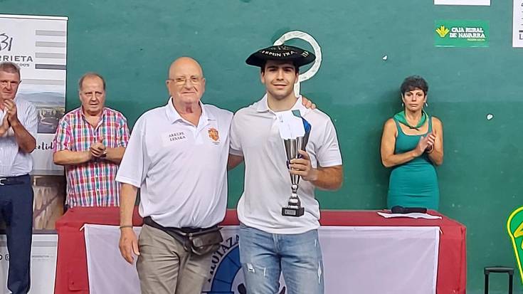 Faben Ituartek Lesakako San Fermin torneoa irabazi du lau eta erdiaren barruan