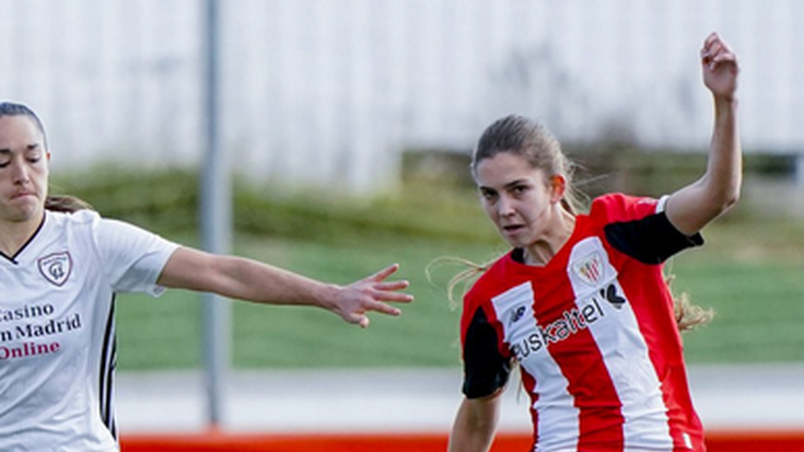 Irene Oguiza durangarrak debuta egin du Athletic-en lehen taldearekin