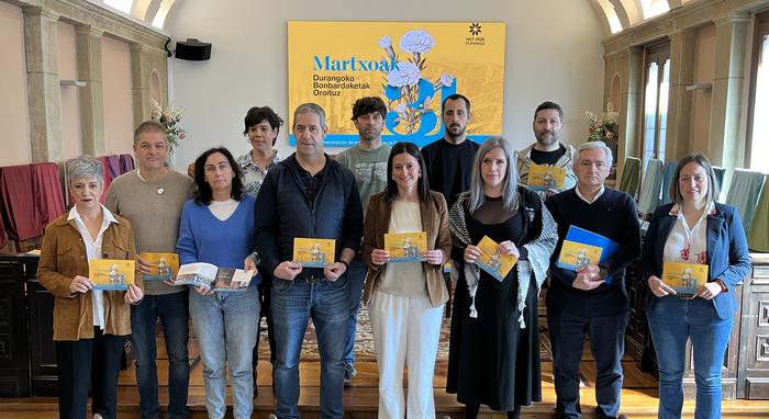 Durangon Martxoaren 31ri begirako ekitaldi-sorta aurkeztu dute