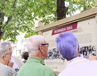 Frankismoaren biktimak gogoratu dituzte Berrizen