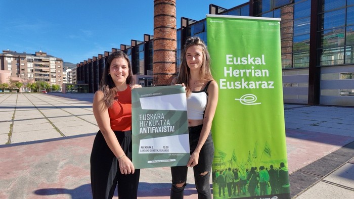 EHEk manifestazio nazionala egingo du Durangon, "faxismoari" euskaraz aurre egitera deitzeko