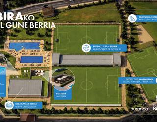 Tabirako belar artifizialeko futbol zelai berria, lizitaziora bidean