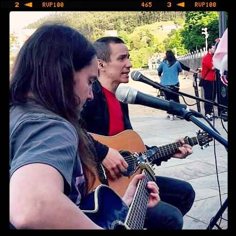 Txalainak, kontzertuan