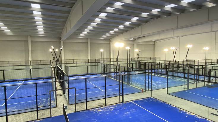 Hamar padel pista hartuko dituen kirol azpiegitura zabalduko dute Iurretako Arriandi industrialdean