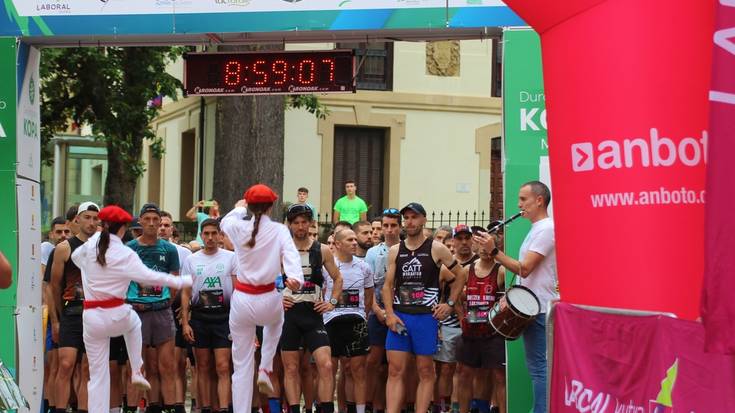 [ARGAZKI GALERIA]: Amaraune mendi lasterketako irteera iruditan