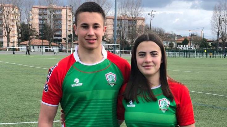 Goreti Barrutieta eta Manex Pujana Euskadiko Selekzioarekin aritu dira asteburuan