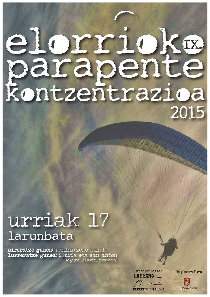 PARAPENTE KONZENTRAZIOA
LARRANO PARAPENTE TALDEAk