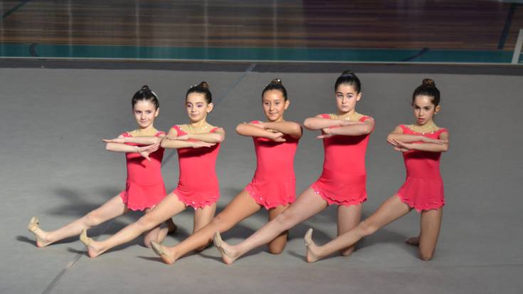 Durangon umeen gimnasia erritmiko erakustaldia izango da zapatuan, helburu solidarioarekin