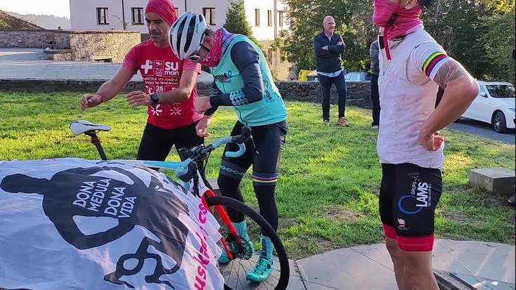 Mauri Imazek hankan min hartu du eta Santiago de Compostelara bizikletan heltzen ahaleginduko da