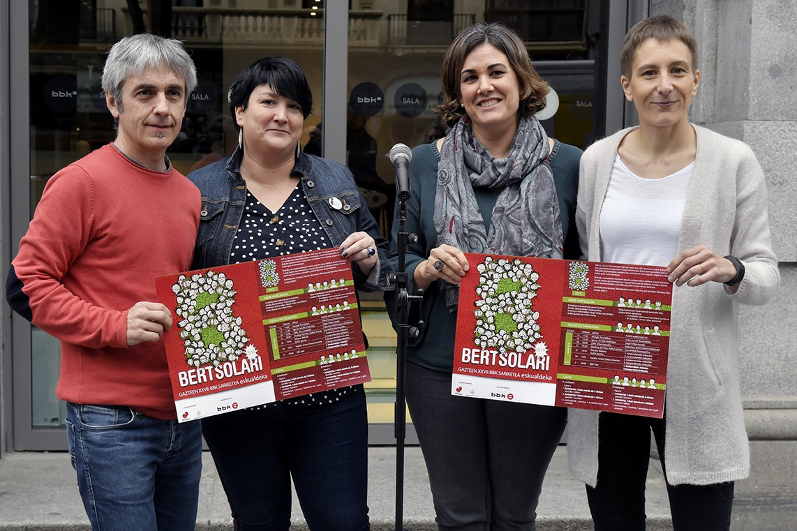 Martxoaren 13an hasiko da Bizkaiko Bertsolari Gazteen XXVII. txapelketa