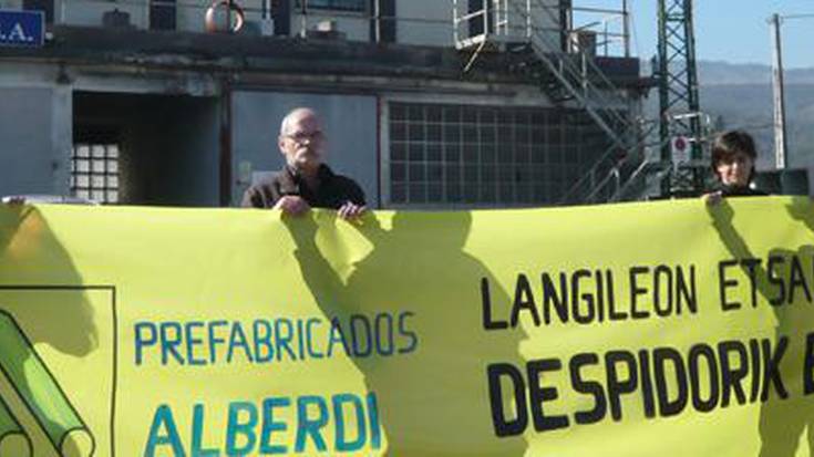 Prefabricados Alberdin eraso "larria" salatu du LAB sindikatuak
