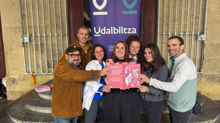 Geuretik Sortuak proiektuaren 'Zazpikiak bat' komiki bilduman parte hartu dute Aiartzaguenak eta Egiak