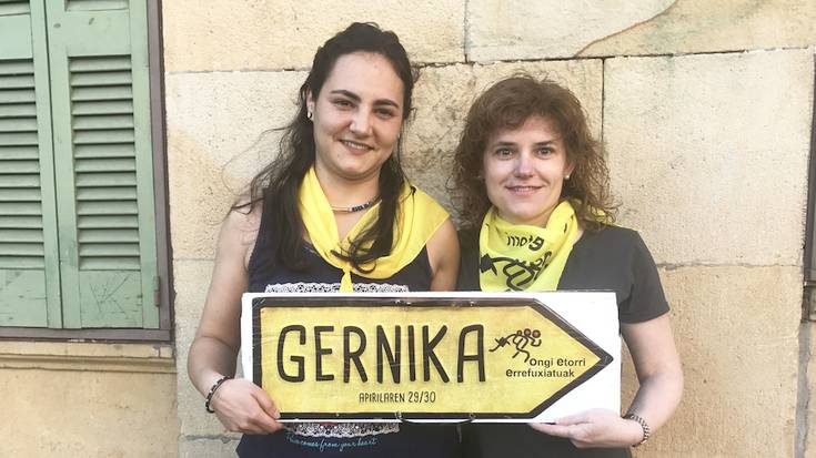 Idoate: “Errefuxiatuen eskubideen defentsan denon indarrak batu gura ditugu Gernikako martxan”