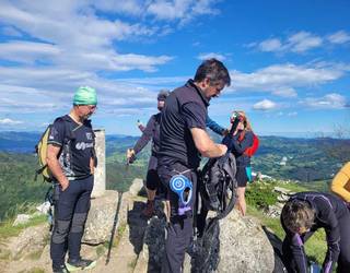 [ARGAZKI GALERIA]: Mendilagunek kirola eta historia batu dituzte Egoarbitzan