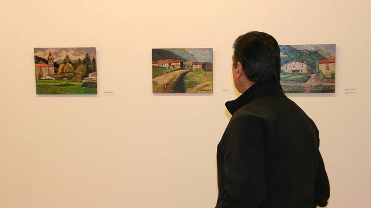 Durangoko Museoan daude Javier Gorosarriren ‘Durangaldeko paisaiak’