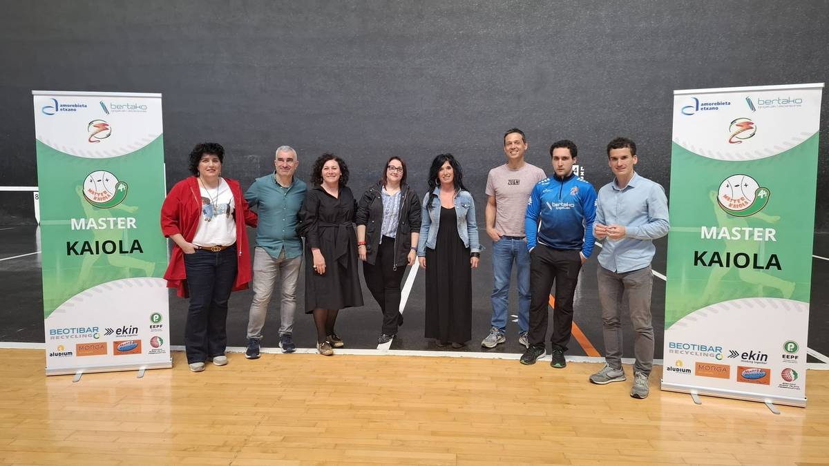 Zapatuan hasiko da Master Kaiola txapelketako hamaikagarren edizioa