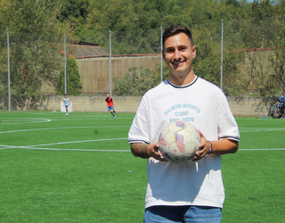 Futbol-7 zelaiko belarra berritu dute Tabiran