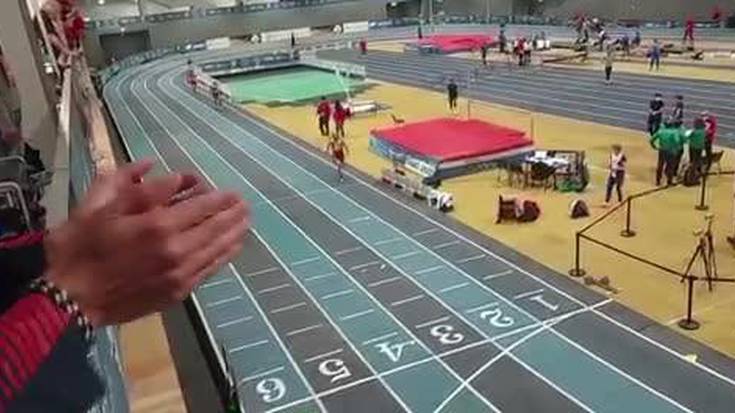 Jose Luis Romero Europako Txapeldun 400 metrotako proban