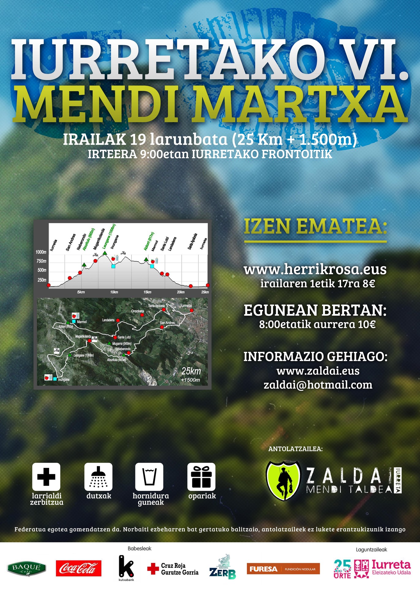 Badator IURRETAKO VI. MENDI MARTXA 