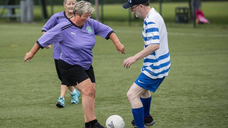 Kirol programa berria jaio da Durangon: 'Walking football'